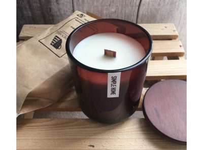 Caramel Latte Candle by Simple Home