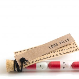 Love pills in a bottle