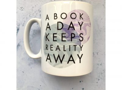 A Book a day mug