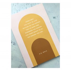 The Person You Were Meant to Be" Journal