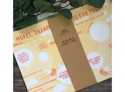 Mindfulness Journal – Hopes Dreams & Wishes Desk Jotter