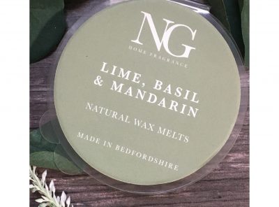Lime, Basil & Mandarin Wax Melts from Natural Grace Scents