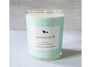 Mamma to be candle