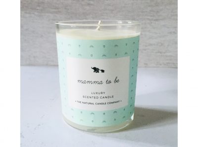 Mamma to be candle
