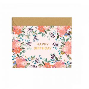 Heidi Floral Card