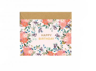 Heidi Floral Card