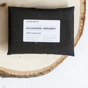 Sandalwood and Bergamot Moisturiser Bar