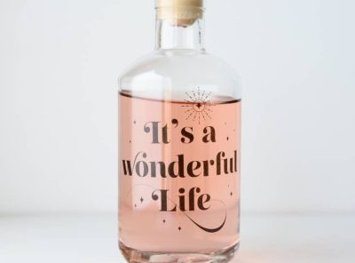 Its a wonderful life decanter