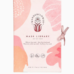 Wanderflower Revitalizing Face Hands & Foot Sheet Mask Set