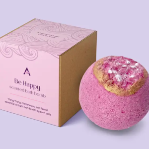 Be Happy Stress Relief Essential Oil Bath Bomb