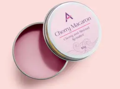 Cherry Macaron Cherry and Almond Lip Balm